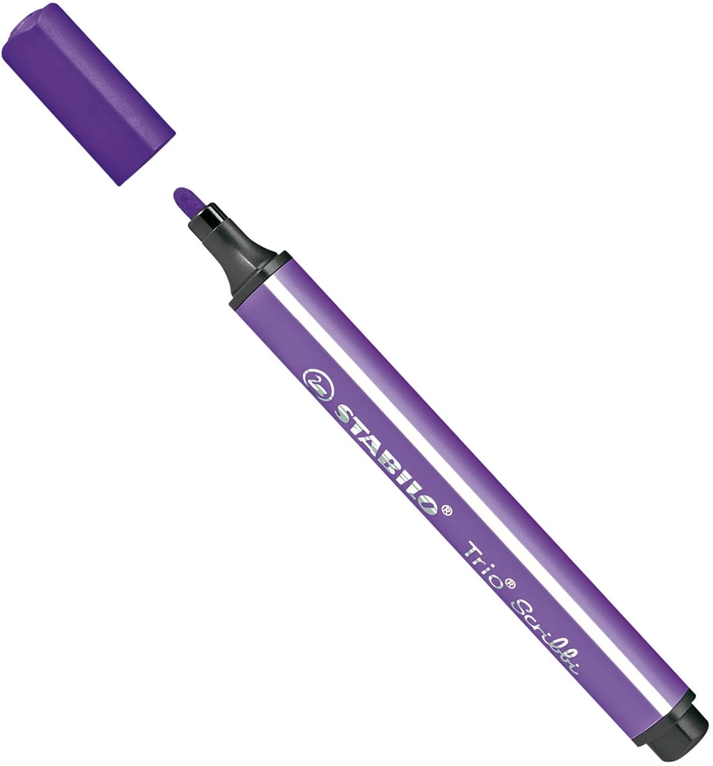 STABILO Trio Scribbi Filzstift Violett 1 Stück(e) 3 STABILO Trio Scribbi Filzstift Violett 1 Stück(e)