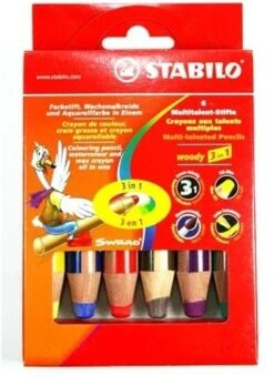 STABILO Woody 3 In 1 Buntstift 6 Stück(e)