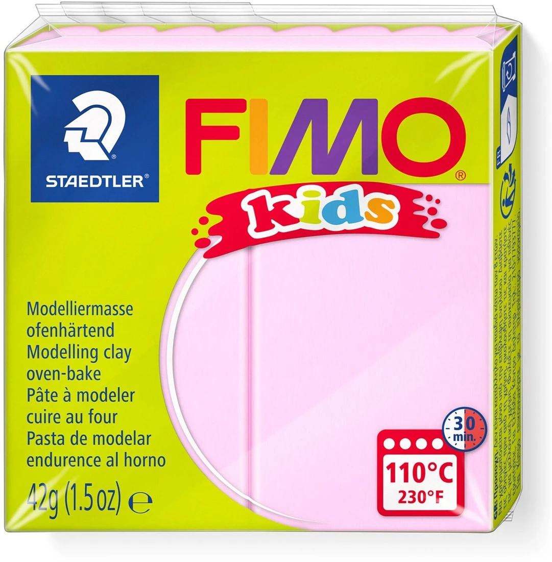 Fimo Staedtler 8030025 Töpferei-/ Modellier-Material Knetmasse Pink 42 G 1 Stück(e) 3 Fimo Staedtler 8030025 Töpferei-/ Modellier-Material Knetmasse Pink 42 G 1 Stück(e)