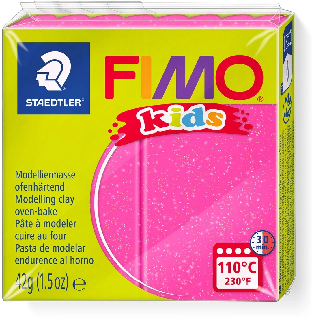 Fimo Staedtler 8030262 Töpferei-/ Modellier-Material Knetmasse Pink 42 G 1 Stück(e) 3 Fimo Staedtler 8030262 Töpferei-/ Modellier-Material Knetmasse Pink 42 G 1 Stück(e)