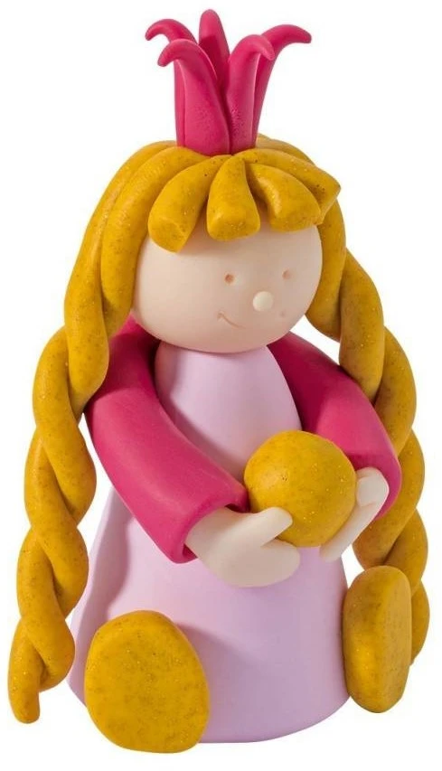 Staedtler 8034 06 LY Fimo Kids Form&play Set Princess (superweiche, Ofenhärtende Knete, Kinderleichte Anleitung, Wiederverschließbare Box, Set Mit 4 Fimo Blöcken, 1 Modellierstab Und 1 Spielkulisse) 5 Staedtler 8034 06 LY Fimo Kids Form&play Set Princess (superweiche, Ofenhärtende Knete, Kinderleichte Anleitung, Wiederverschließbare Box, Set Mit 4 Fimo Blöcken, 1 Modellierstab Und 1 Spielkulisse) – Bild 3