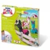 Staedtler 8034 08 LY Fimo Kids Form&play Set Pony (superweiche, Ofenhärtende Knete, Kinderleichte Anleitung, Wiederverschließbare Box, Set Mit 4 Fimo Blöcken, 1 Modellierstab Und 1 Spielkulisse) 1 Staedtler 8034 08 LY Fimo Kids Form&play Set Pony (superweiche, Ofenhärtende Knete, Kinderleichte Anleitung, Wiederverschließbare Box, Set Mit 4 Fimo Blöcken, 1 Modellierstab Und 1 Spielkulisse) -Djeco Geschaft staedtler 8034 08 ly fimo kids form play set pony superweiche ofenhaertende knete kinderleichte anleitung wiederverschliessbare box set mit 4 fimo bloecken 1 modellierst