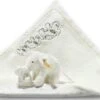Steiff Little Elephant Comforter, White -Djeco Geschaft steiff little elephant comforter white