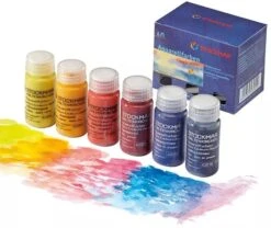 Stockmar Aquarellfarbe 20 Ml, Standard-Sortiment 6 Farben Im Kartonetui