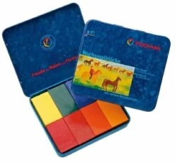 Stockmar Wachsmalblöcke - 8 Farben Waldorfsortiment