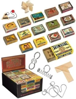 Merkloos Streichholzschachtelpuzzle Mini -Djeco Geschaft streichholzschachtelpuzzle mini 3
