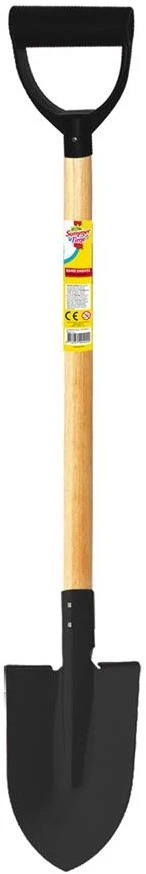 Summertime Beach Schaufel (Spitze) 77cm Schwarz