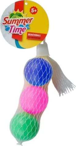 Summertime Beachball Bälle 3pcs Im Netz -Djeco Geschaft summertime beachball baelle 3pcs im netz 3