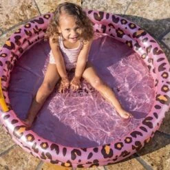 Swim Essentials Babybecken Rose Gold - 100 Cm -Djeco Geschaft swim essentials babybecken rose gold 100 cm 3