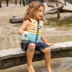 Swim Essentials Gelb-Weißer Wal Schwimmweste 4-6 Jahre -Djeco Geschaft swim essentials gelb weisser wal schwimmweste 4 6 jahre 3