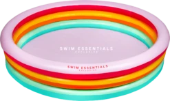 Swim Essentials Kinderbecken Rainbow 3 Ringe - 150 Cm