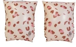 Swim Essentials Old Pink Leopard - Inflatable Swimming Armbands 0-2 Years