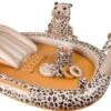 Swim Essentials Play Pool Beige Leopard - 210 Cm -Djeco Geschaft swim essentials play pool beige leopard 210 cm