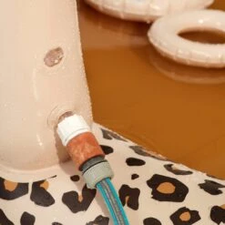 Swim Essentials Play Pool Beige Leopard - 210 Cm -Djeco Geschaft swim essentials speelzwembad beige luipaard 210 cm 1