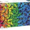 Tactic Puzzel Lovers' Special: Rainbow Butterflies - 500 Stukjes -Djeco Geschaft tactic puzzel lovers apos special rainbow butterflies 500 stukjes