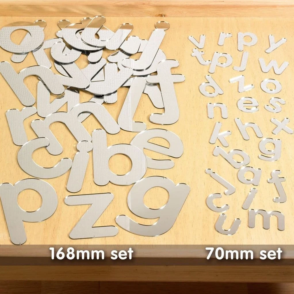 TickiT 72399 Spiegelbuchstabe, Größe: 70 Mm (26-teilig) 4 TickiT 72399 Spiegelbuchstabe, Größe: 70 Mm (26-teilig) – Bild 2