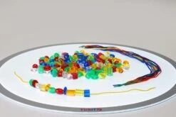 TickiT 73085 Halbtransparente Jumbo-Fadenperle, 192-teilig, Halbtransparent -Djeco Geschaft tickit 73085 halbtransparente jumbo fadenperle 192 teilig halbtransparent 2