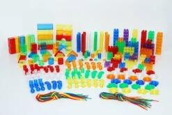 TickiT 73099 Set Mit Farbelementen Für Die Früherziehung, 634-teilig, Rot, Orange, Gelb, Grün, Blau, Lila Und Durchsichtig -Djeco Geschaft tickit 73099 set mit farbelementen fuer die frueherziehung 634 teilig rot orange gelb gruen blau lila und durchsichtig 2