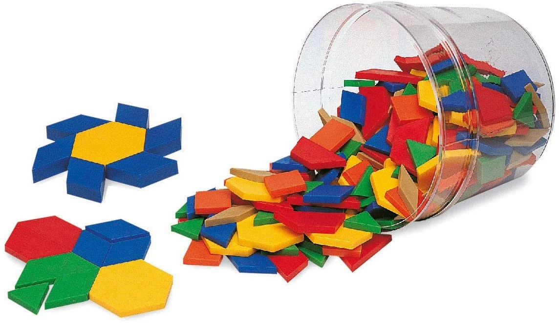 TickiT PLASTIC PATTERN BLOCKS 3 TickiT PLASTIC PATTERN BLOCKS