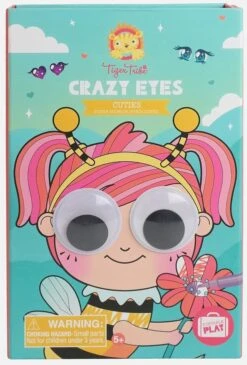 Tiger Tribe 3760277 Crazy Eyes Coloring Activity Special, Cuties