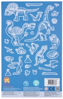 Tiger Tribe 3763001 - Creative Movable Playbook, Dino Island -Djeco Geschaft tiger tribe 3763001 creative movable playbook dino island 3
