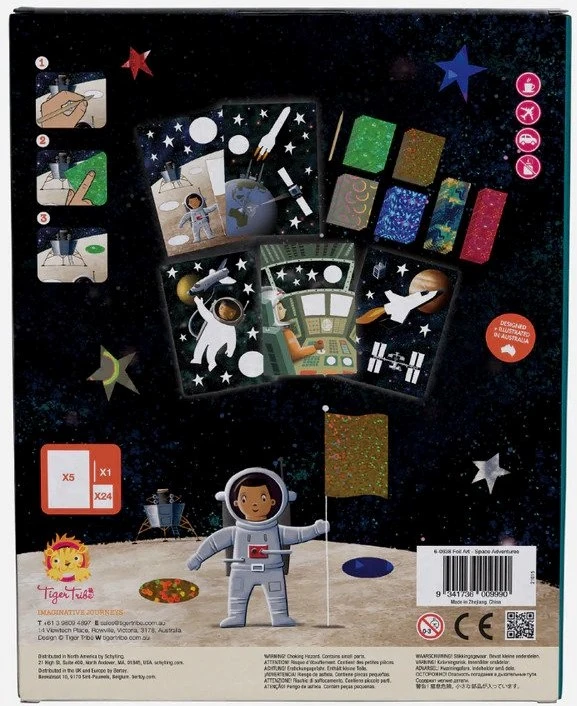 Tiger Tribe Foliensatz - Space Adventures 4 Tiger Tribe Foliensatz - Space Adventures – Bild 2