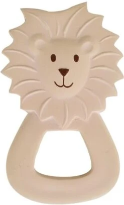 Tikiri TR-91506 8591506 Kautschuk Beißring Löwe, Zahnungshilfe Aus Naturkautschuk, Für Babys Ab 0+ Monaten