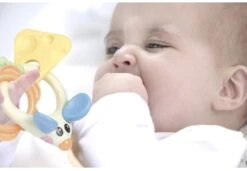 Tolo 80042 - Baby Mouse Rattle - Niedliche Mausrassel, 13 X 7 X 7 Cm -Djeco Geschaft tolo 80042 baby mouse rattle niedliche mausrassel 13 x 7 x 7 cm 2