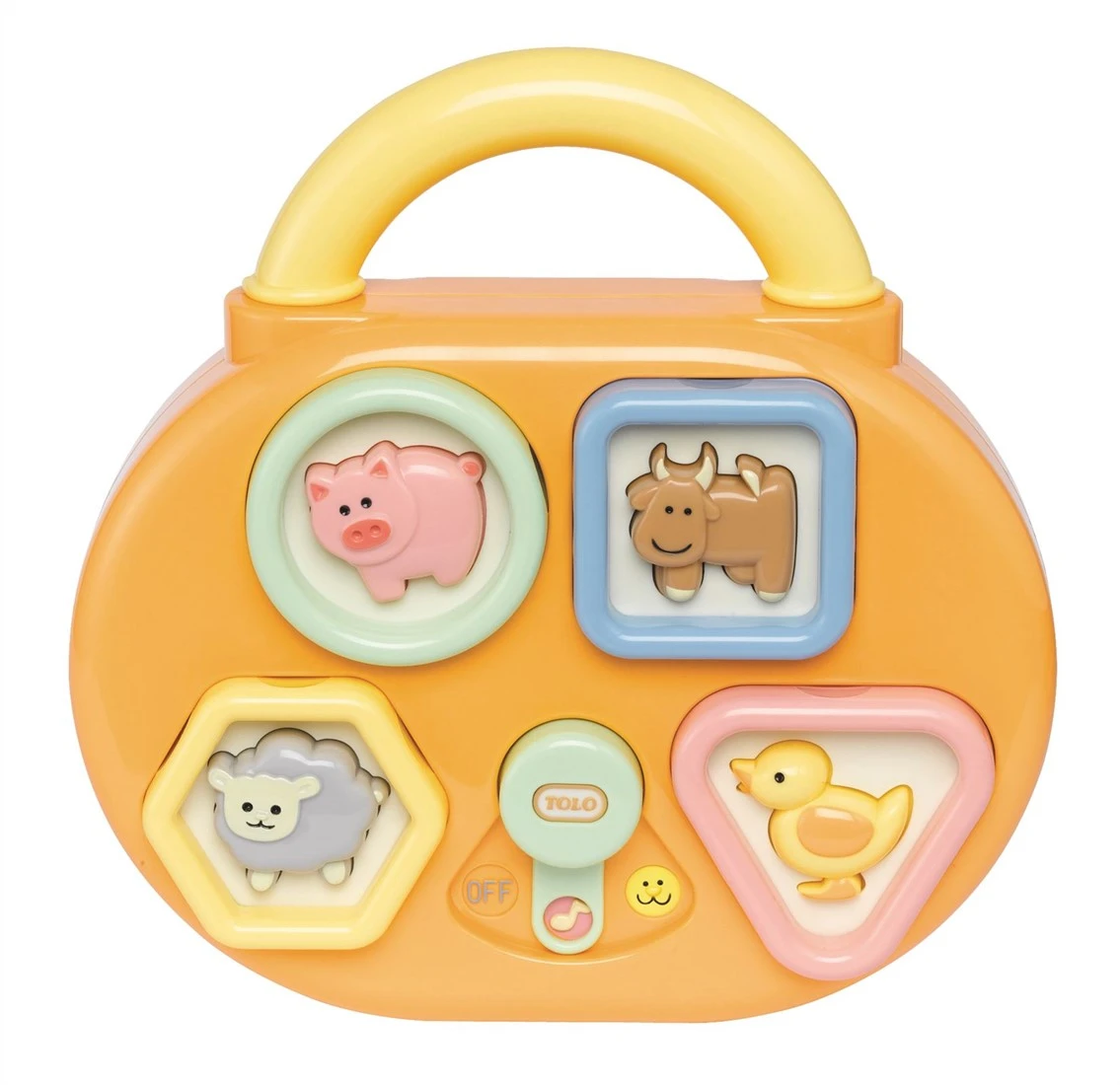 Tolo 80043 - Baby Animal Sound Shape Sorter - Klangsortierer, 20 X 6.2 X 20 Cm 3 Tolo 80043 - Baby Animal Sound Shape Sorter - Klangsortierer, 20 X 6.2 X 20 Cm