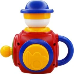 Musikspiel Jack In A Box, Mit Vielen Funktionen, Ab 6 Monaten, Ca. 16 X 14,5 X 11 Cm -Djeco Geschaft tolo classic duveltje uit een doosje clown