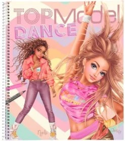 Depesche TOPModel DANCE-Malbuch