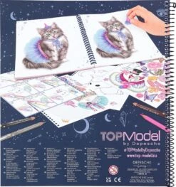 Depesche TOPModel-Malbuch MOONLIGHT -Djeco Geschaft topmodel malbuch moonlight 3