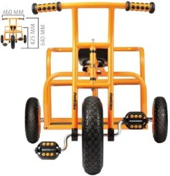 TopTrike Betzold 97870 - Kinder-Dreirad Doppeltaxi - Tretfahrzeug Kinder-Fahrzeug 4-8 Jahre -Djeco Geschaft toptrike betzold 97870 kinder dreirad doppeltaxi tretfahrzeug kinder fahrzeug 4 8 jahre 2