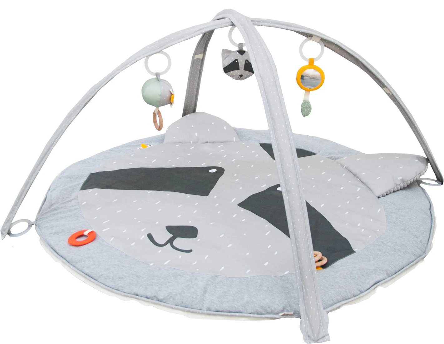 Trixie Erlebnisdecke Mit Spielbogen - Mr. Raccoon 3 Trixie Erlebnisdecke Mit Spielbogen - Mr. Raccoon