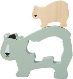 Trixie Holz Babypuzzle - Mr. Polar Bear -Djeco Geschaft trixie holz babypuzzle mr polar bear 2