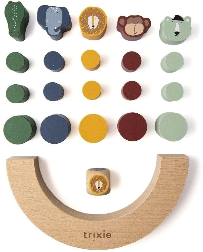 Trixie Holz Balancierspiel 4 Trixie Holz Balancierspiel – Bild 2