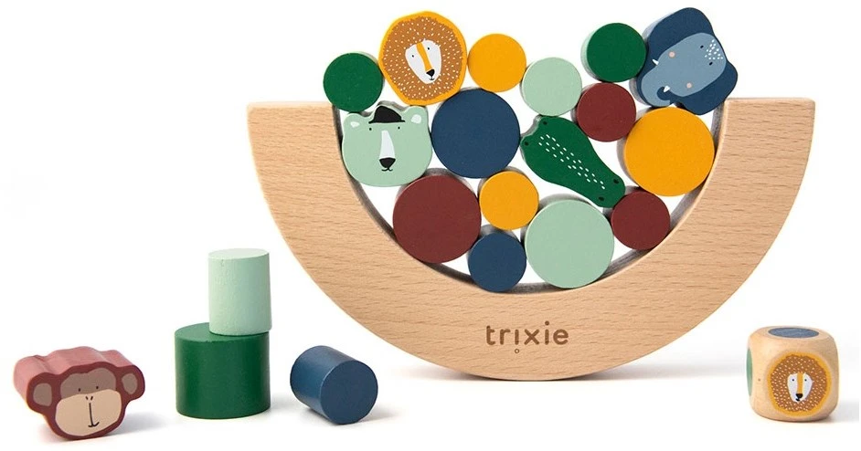 Trixie Holz Balancierspiel 3 Trixie Holz Balancierspiel
