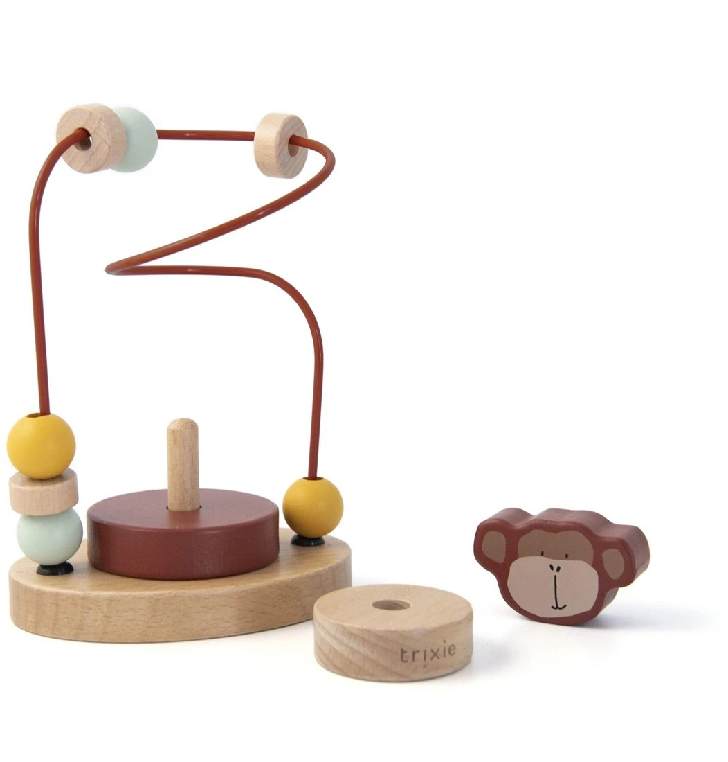 Trixie Holz Motorikschleife - Mr. Monkey 4 Trixie Holz Motorikschleife - Mr. Monkey – Bild 2