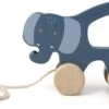 Trixie Holz Nachziehtier - Mrs. Elephant -Djeco Geschaft trixie holz nachziehtier mrs elephant