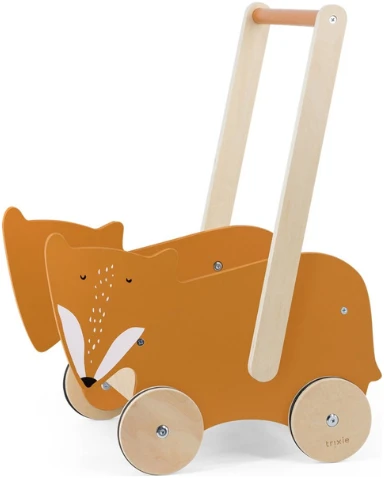 Trixie Holz Schiebewagen - Mr. Fox 3 Trixie Holz Schiebewagen - Mr. Fox