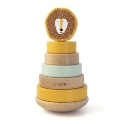 Trixie Holz Stapelturm - Mr. Lion -Djeco Geschaft trixie holz stapelturm mr lion 3
