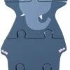 Trixie Holzpuzzle, Tierform - Mrs. Elephant -Djeco Geschaft trixie holzpuzzle tierform mrs elephant