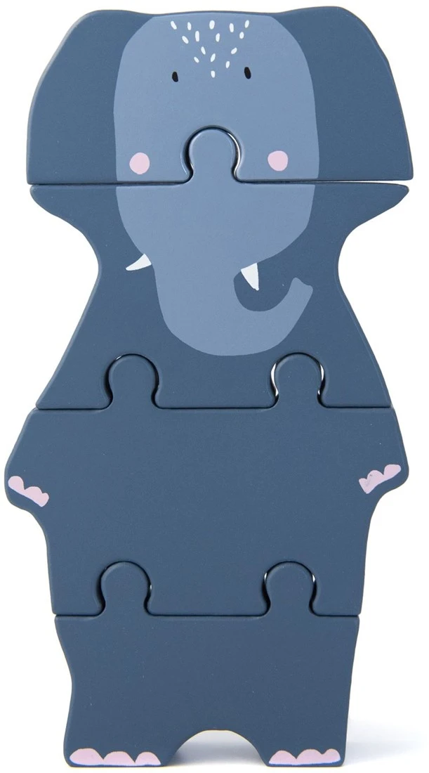 Trixie Holzpuzzle, Tierform - Mrs. Elephant 3 Trixie Holzpuzzle, Tierform - Mrs. Elephant