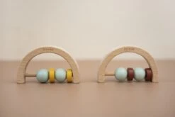 Trixie Holzrassel, Halbrund - Mint Rust -Djeco Geschaft trixie holzrassel halbrund mint rust 3