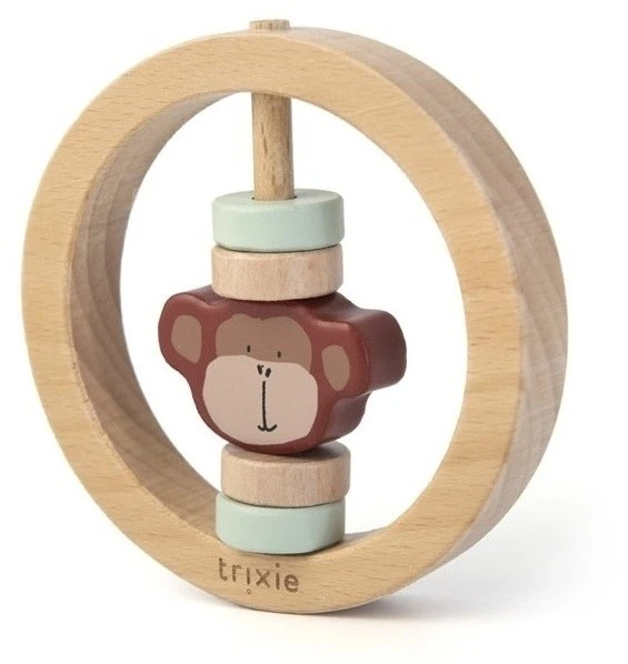 Trixie Holzrassel, Rund - Mr. Monkey 3 Trixie Holzrassel, Rund - Mr. Monkey