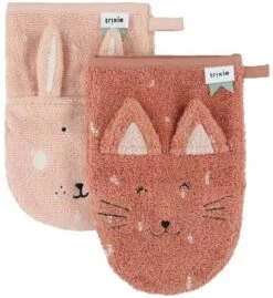 Trixie WASHCLOTHS 2-PACK | MRS. CAT - MRS. RABBIT
