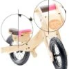 Trybike - Holz Laufrad Accessoires- Sattelbezug Und Kinnschutz Braun