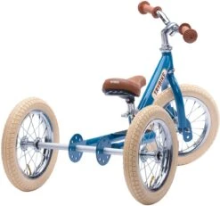 Trybike Laufrad 2-in-1 Steel - Vintage Blau -Djeco Geschaft trybike laufrad 2 in 1 steel vintage blau 3