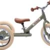 Trybike Laufrad 2-in-1 Steel - Vintage Grün