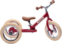Trybike Laufrad 2-in-1 Steel - Vintage Rot